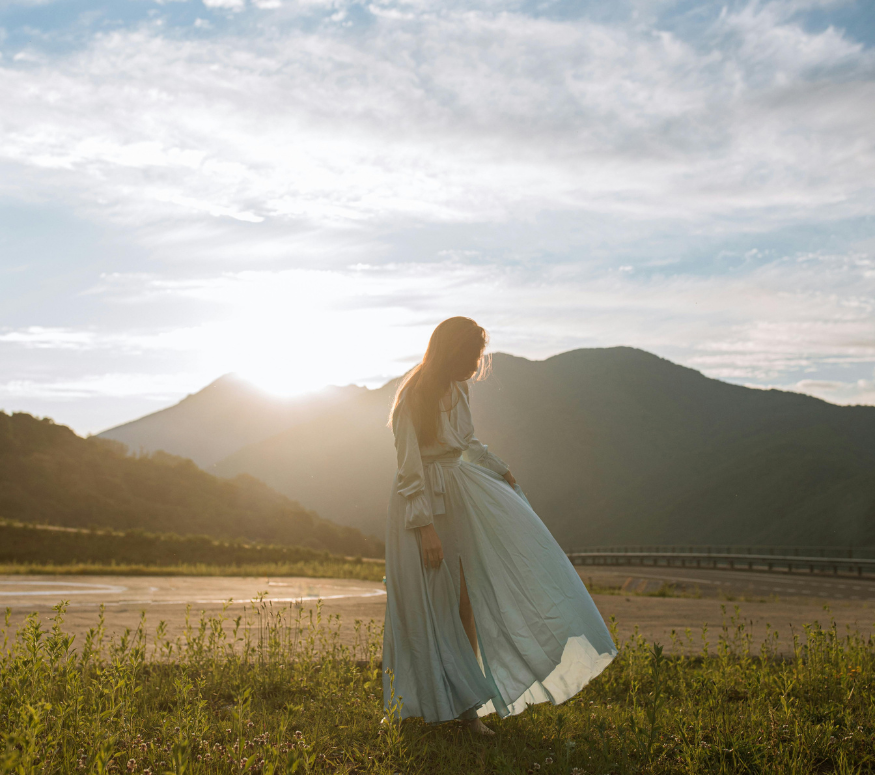 Evening portrait session
